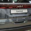 2022 Kia Carnival on sale in Malaysia, RM196k price