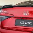 2022 Honda Civic previewed in Malaysia – 11th-gen FE with 182 PS open for booking, launching in Q1 2022