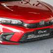 2022 Honda Civic previewed in Malaysia – 11th-gen FE with 182 PS open for booking, launching in Q1 2022