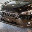 2022 Subaru XV 2.0i-P EyeSight launched in Malaysia – SI-Drive and dual-function X-Mode; from RM139,788