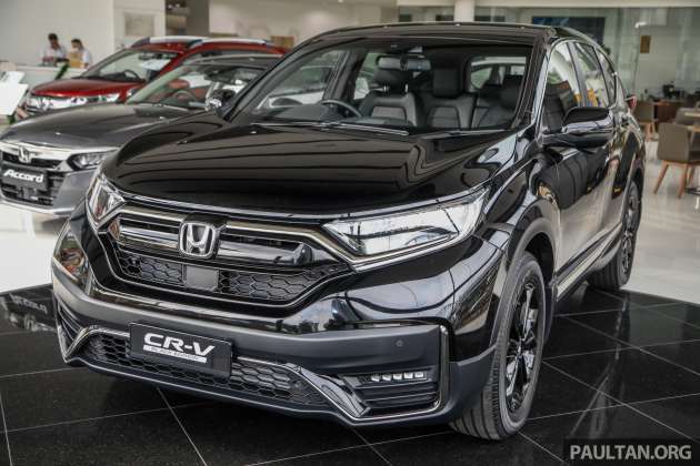 GALERI: Honda CR-V Black Edition di Malaysia – 1.5L TC-P 2WD dengan tema-hitam, berharga RM162k