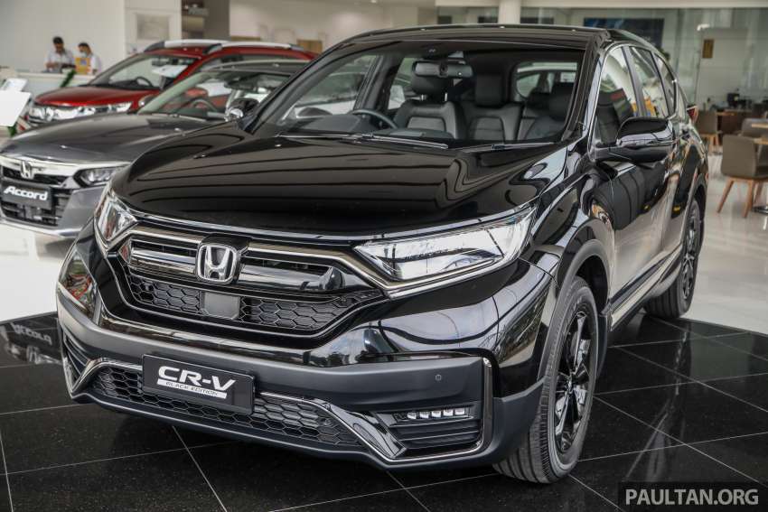 GALERI: Honda CR-V Black Edition di Malaysia – 1.5L TC-P 2WD dengan tema-hitam, berharga RM162k 1393770