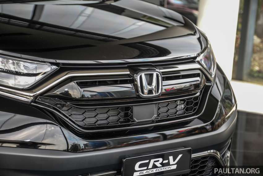 GALERI: Honda CR-V Black Edition di Malaysia – 1.5L TC-P 2WD dengan tema-hitam, berharga RM162k 1393780