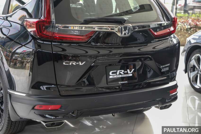 GALERI: Honda CR-V Black Edition di Malaysia – 1.5L TC-P 2WD dengan tema-hitam, berharga RM162k 1393787