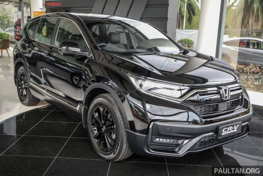 GALERI: Honda CR-V Black Edition di Malaysia – 1.5L TC-P 2WD dengan tema-hitam, berharga RM162k 1393771