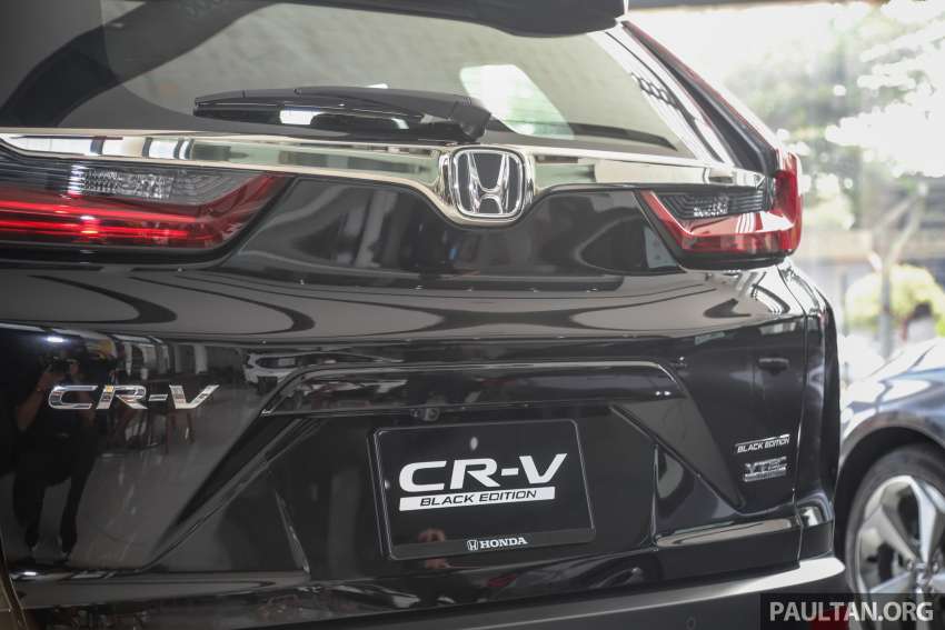 GALERI: Honda CR-V Black Edition di Malaysia – 1.5L TC-P 2WD dengan tema-hitam, berharga RM162k 1393790