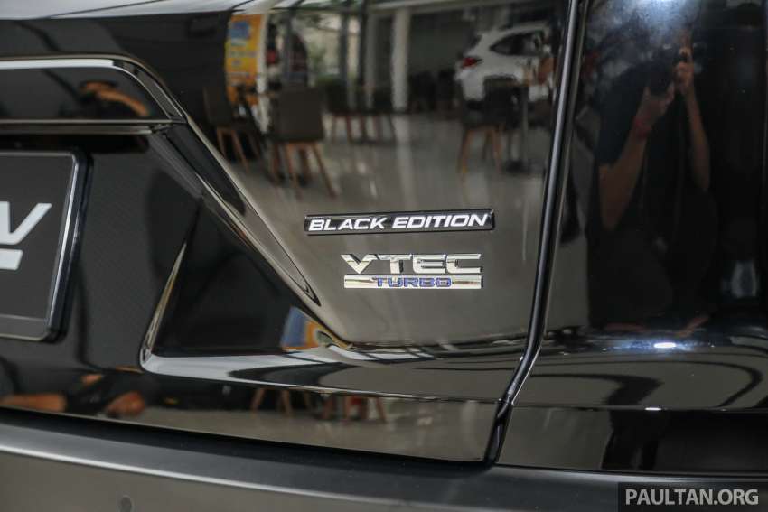GALERI: Honda CR-V Black Edition di Malaysia – 1.5L TC-P 2WD dengan tema-hitam, berharga RM162k 1393793