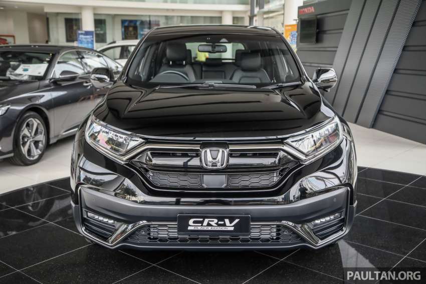 GALERI: Honda CR-V Black Edition di Malaysia – 1.5L TC-P 2WD dengan tema-hitam, berharga RM162k 1393774