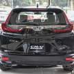 GALERI: Honda CR-V Black Edition di Malaysia – 1.5L TC-P 2WD dengan tema-hitam, berharga RM162k