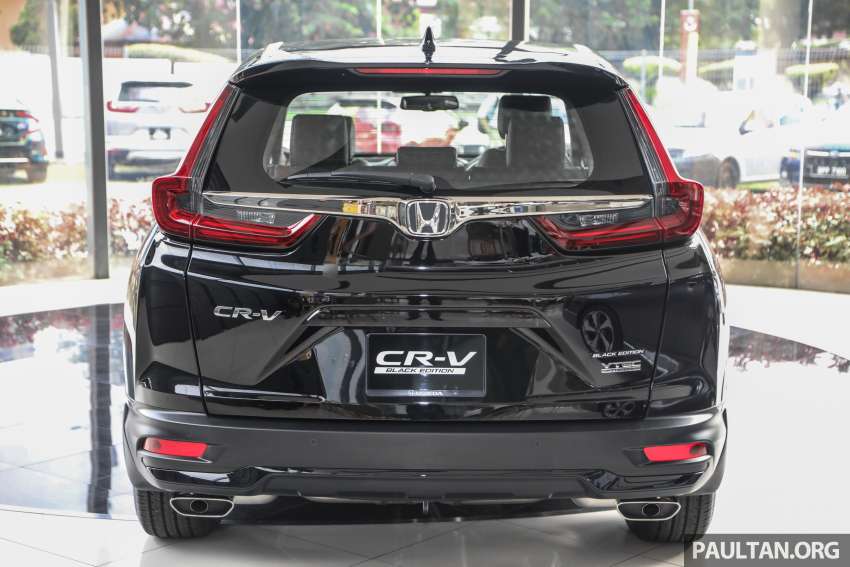 GALERI: Honda CR-V Black Edition di Malaysia – 1.5L TC-P 2WD dengan tema-hitam, berharga RM162k 1393775