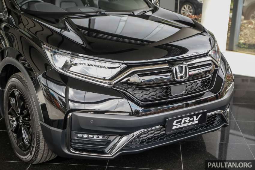 GALERI: Honda CR-V Black Edition di Malaysia – 1.5L TC-P 2WD dengan tema-hitam, berharga RM162k 1393777