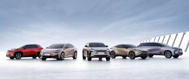 Toyota reveals four new bZ concepts – EV compact, mid-size and large SUVs, four-door sedan previewed
