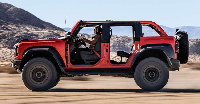 2022 Ford Bronco Raptor debuts with a 3.0 litre twin-turbo EcoBoost V6 and off-road-focused upgrades 1408838