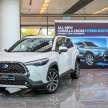 Toyota Corolla Cross Hybrid launched in Malaysia – petrol-electric joins new CKD range; RM123k-RM137k