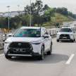 Toyota Corolla Cross Hybrid launched in Malaysia – petrol-electric joins new CKD range; RM123k-RM137k