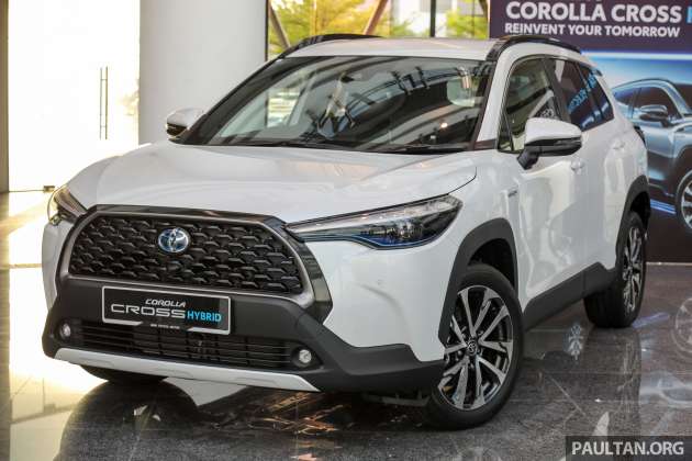 Toyota Corolla Cross Hybrid 2022 pasaran M’sia – spesifikasi didedahkan; CKD, 122 PS, lebih pantas