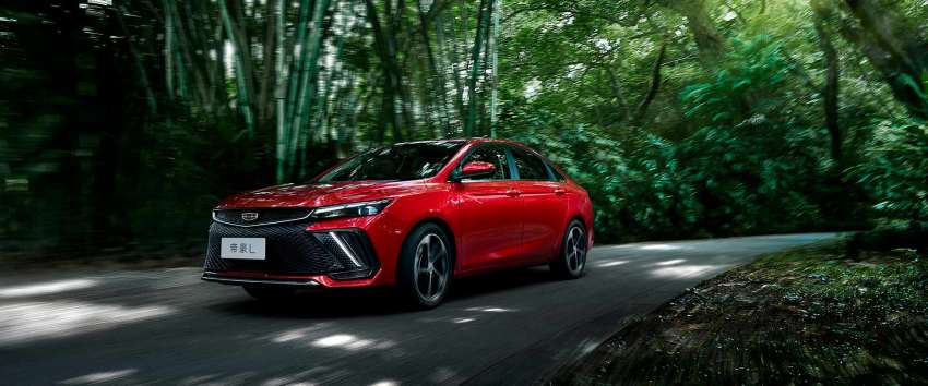 Geely Emgrand L launched in China with bold new face – 141 PS 1.4L turbo mated to CVT as standard 1399456