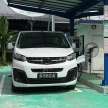 Opel Vivaro-e in Malaysia – all-electric van seen charging at Vision Motorsports; brand on way in?