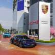 Shell Recharge EV fast charging tested in Malaysia – 180 kW of DC power in a Porsche Taycan in Tangkak!