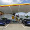 Shell Recharge EV fast charging tested in Malaysia – 180 kW of DC power in a Porsche Taycan in Tangkak!