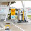 Shell Recharge EV fast charging tested in Malaysia – 180 kW of DC power in a Porsche Taycan in Tangkak!