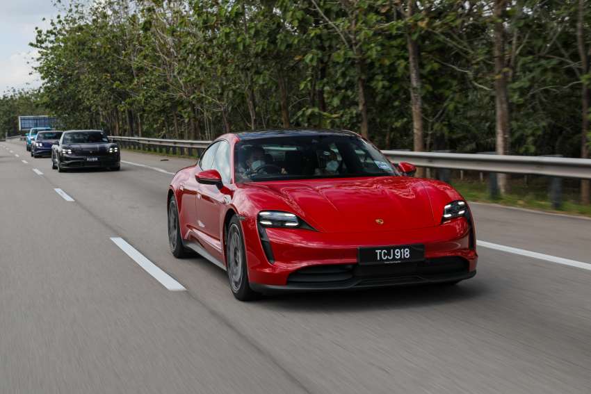 Shell Recharge EV fast charging tested in Malaysia – 180 kW of DC power in a Porsche Taycan in Tangkak! 1409465