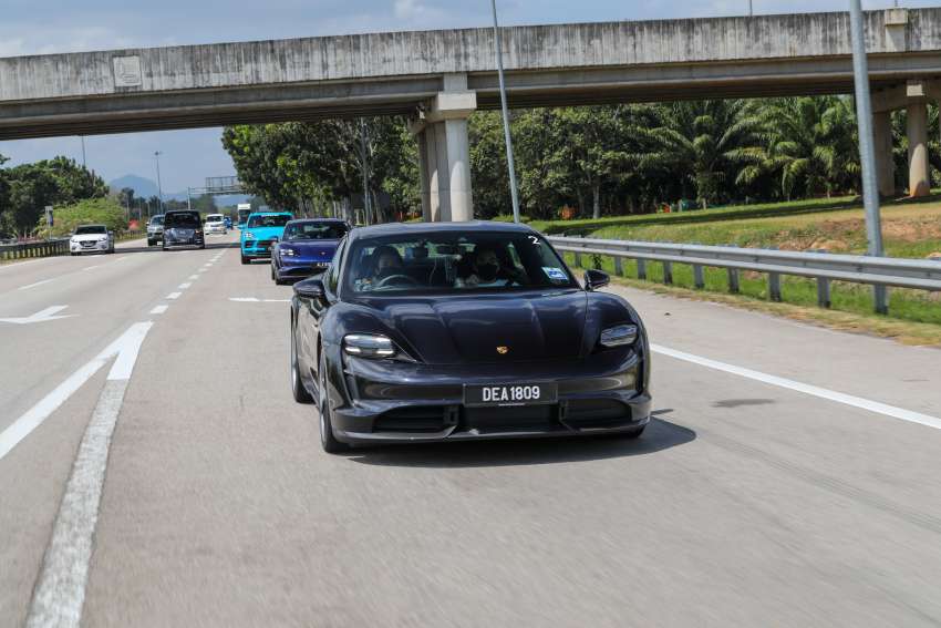 Shell Recharge EV fast charging tested in Malaysia – 180 kW of DC power in a Porsche Taycan in Tangkak! 1409469