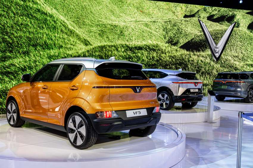 VinFast VF5, VF6 and VF7 EV SUVs debut at 2022 CES – Vietnamese brand now has 5 EVs, fr A to E segments 1400921