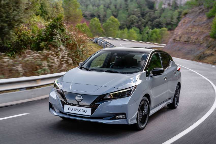 2022 Nissan Leaf gets slight design tweaks in Europe 1419850