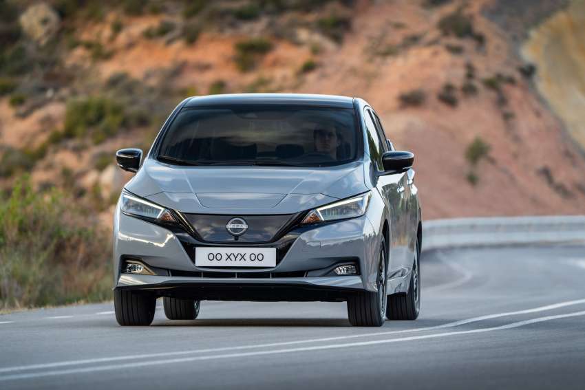 2022 Nissan Leaf gets slight design tweaks in Europe 1419861
