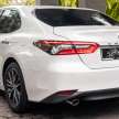 2022 Toyota Camry facelift launched in Malaysia – new 209 PS/253 Nm 2.5L Dynamic Force engine, RM199k