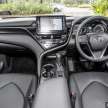 2022 Toyota Camry facelift launched in Malaysia – new 209 PS/253 Nm 2.5L Dynamic Force engine, RM199k