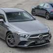Mercedes-Benz A-Class Sedan CKD updated for 2022 in Malaysia: A200 up RM9.5k, A250 AMG Line by RM4k