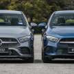 Mercedes-Benz A-Class Sedan CKD updated for 2022 in Malaysia: A200 up RM9.5k, A250 AMG Line by RM4k