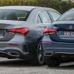 Mercedes-Benz A-Class Sedan CKD updated for 2022 in Malaysia: A200 up RM9.5k, A250 AMG Line by RM4k