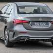 GALLERY: V177 Mercedes-Benz A-Class Sedan CKD in Malaysia – A200 vs A250 AMG Line, RM211k-RM240k