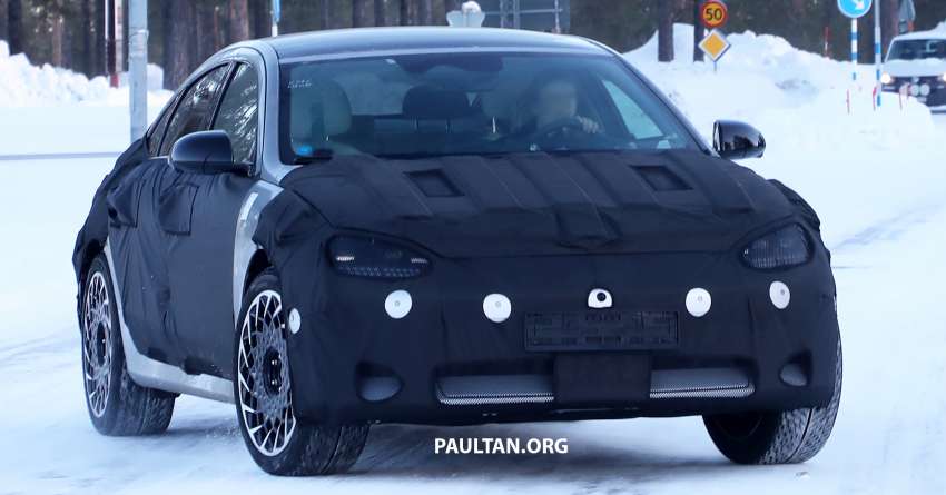 SPIED: 2023 Hyundai Ioniq 6 seen – debuts this year 1415107