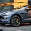 Aston Martin DBX ‘The One Edition’ for Malaysia – one-off in Concours Blue, 23-inch wheels, fr. RM1.1 mil