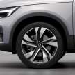 Volvo XC40 facelift now in Europe: design tweaks from C40, Android-based OS, new 231 PS Recharge P6 EV