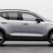 Volvo XC40 facelift now in Europe: design tweaks from C40, Android-based OS, new 231 PS Recharge P6 EV