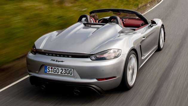 Porsche 718 Boxster, Cayman to go all electric by 2025