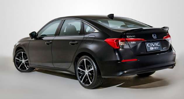 2022 Honda Civic e:HEV hybrid revealed for Thailand – ASEAN gets sedan with same 2.0L DI, RM144k-RM159k
