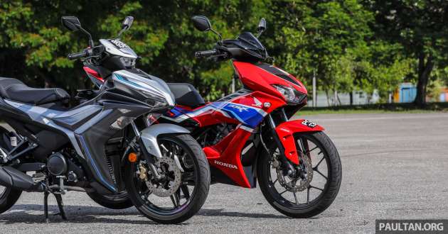 2022 Honda RS-X vs Yamaha Y16ZR Malaysian review