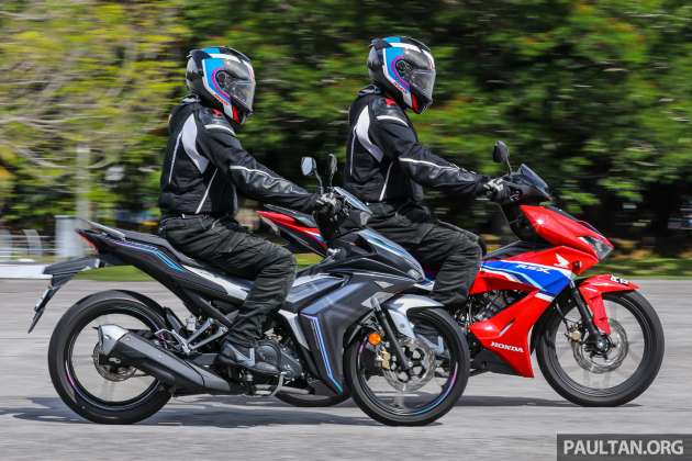 2022 Honda RS-X vs Yamaha Y16ZR Malaysian review