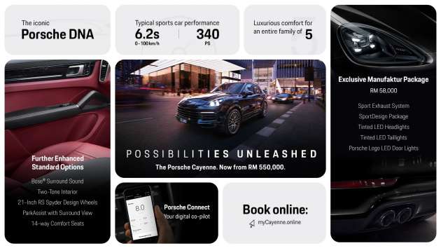 Porsche Cayenne CKD – 1st unit rolls off Sime Darby’s assembly facility in Kulim, Kedah; priced from RM550k