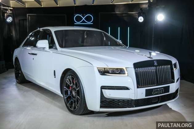 2022 Rolls-Royce Ghost Black Badge launched in Malaysia – dark theme, more power; fr RM1.8 million