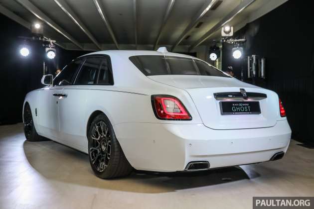 2022 Rolls-Royce Ghost Black Badge launched in Malaysia – dark theme, more power; fr RM1.8 million