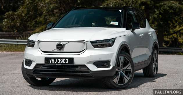 Volvo XC40 Recharge Pure Electric in Malaysia – over 400 orders, 120 units delivered; MY2022 stock sold out