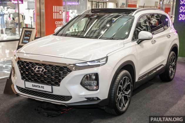 Hyundai Santa Fe 2.2D Executive Plus SE 2022 kini di Malaysia — rim 19-inci, sunroof, dari RM207,888