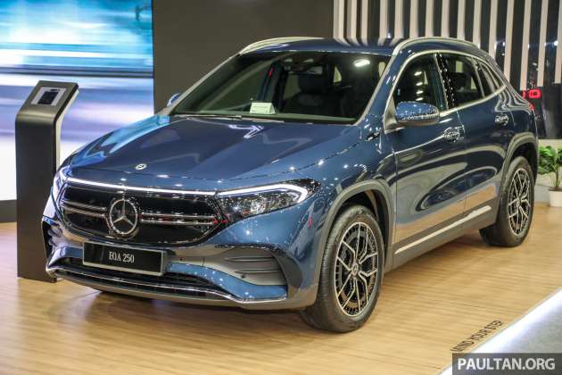 2022 Mercedes-Benz EQA 250 – from RM2,288 monthly with Step Up Agility Financing, leasing also available